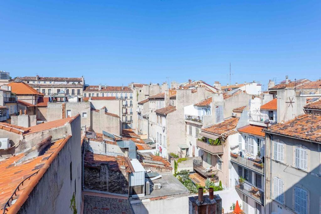 Le Lulli - Un T2 Moderne Et Epure Lägenhet Marseille Exteriör bild